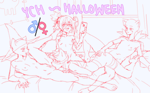 YCH Collab with Shouk - HALLOWEEN by Alizee