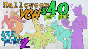 [YCH] Halloween 2022 by MachineWithSoul