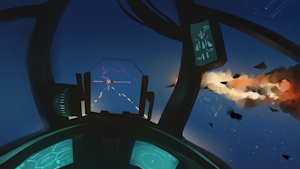 Lights in the sky by DakkaWoof