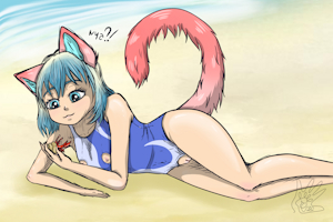 nya?! by BorderlineCat