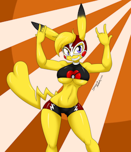 Pika Libre by sandwichanomaly