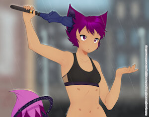 Yep, that's rain! by Saucy