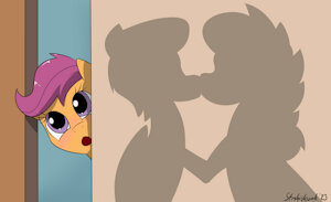 Peeping Pegasus by Strebiskunk