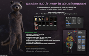 Rocket 4.0 Model Preview by RasterRaccoon