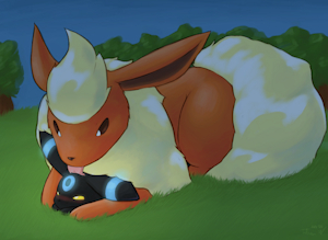 Smother Umbreons by FyreFlareon
