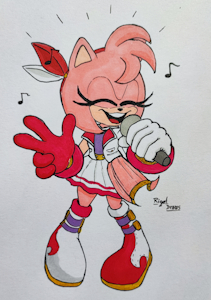 04/24/2023-Popstar Amy by rigeldraws