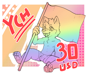 [multi slot]Pride month YCH 30 USD by kake0078
