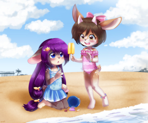 Beach Day by Kipaki