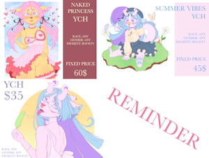 YCHs REMINDER by Dewoo