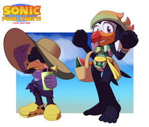 Summer Birbs by Hyoumaru