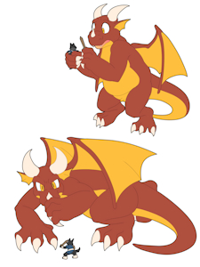 Artie The Dragon by NaughtyBox