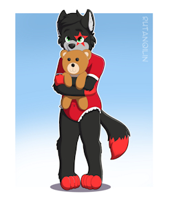 Shy lil' guy by LuckyFoxxo