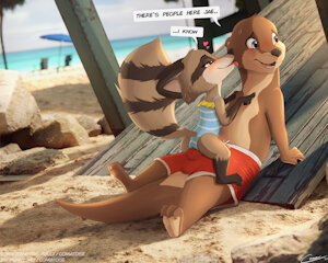 At the Beach by Comatose