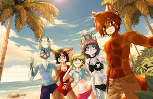 Beach experience by Mousarchy