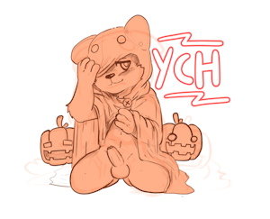 Halloween Ghost 2022 YCH by kake0078