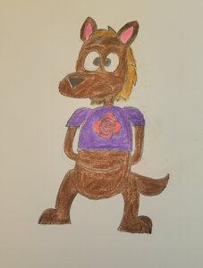 Vivian Kangaroo (Re-upload) by Thunderousnightskies