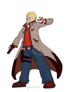 Ajax the Pokemon Poacher and his Team by paniniville