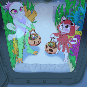 Trick or Treat in Mermaid Town [By Zebastian] [Page 3] by VarraTheVap