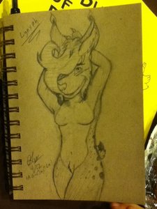 Lynxeh Pencil Sketch: ESG2012  by GusJustGus1