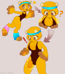 Workout ruined by NaughtySparrow