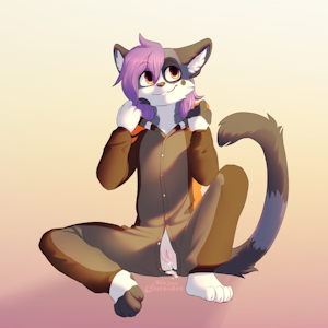 Satisfied kitty by JustAnOutsider