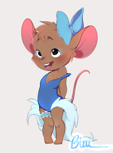 Little Miss Olivia Mouse by crowcello