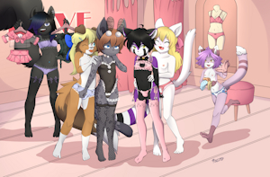 Crossdress Couture (Art by Pucco) by TsunderePanda