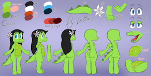 Lily LeBlanc Character Sheet by Squitoo