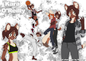 Kara Aisling O'Reilly [Sketch Page]-[Reference sheet] by KDraws