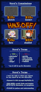 2024 Commissions SALE [OPEN] by MotherNoroi