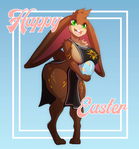 Happy Easter by Undeadkitty13