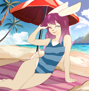 Beach Bunny Chloe~ by ZuraZapper