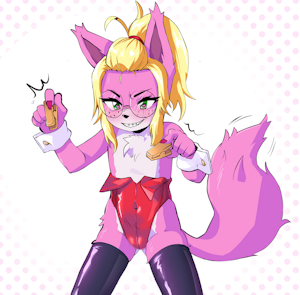 Bunnysuit Malfunction by Blaski by CherriLoliWuff