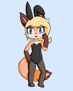 Evie bunnysuit (nsfw) by Dominickjp