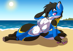 Beach Inika by TerdBurgler
