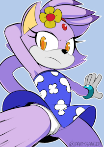 Blaze does a kick! by PantyRanger