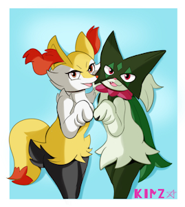 Pokegirls by KimZipper