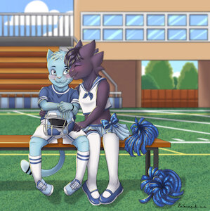[c]KillaLotus119 - a kiss for good luck by KolewazakiSan