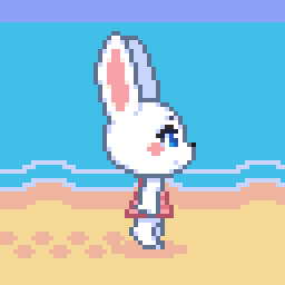 Bun Walking Cycle by jamesfoxbr
