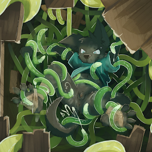 A tangly quest by DakkaWoof