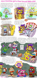 How Kunilisa get a free bound little slut! by MADJerk