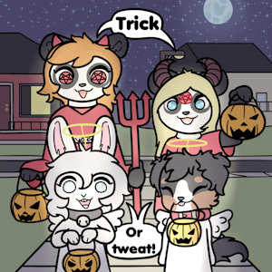 Trick or Tweat! by BunnyQueen