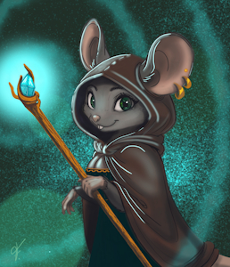 Kimi the sorceress by FoxinneArt