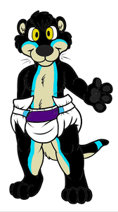 Ponder, the river otter by Ponder