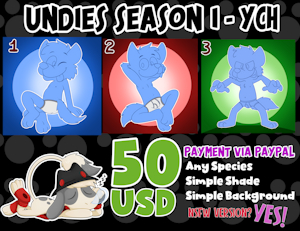 Undies Season I - YCH by LittleKobsChannel