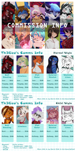 ✦ COMMISSION INFO ✦ by Th3Geo
