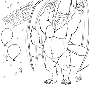 Niege the Birthday derg by Link