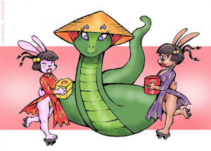 Year of the Snake. by LordFoxhole