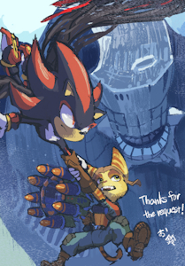 Ratchet x Shadow Frontiers by darkfist