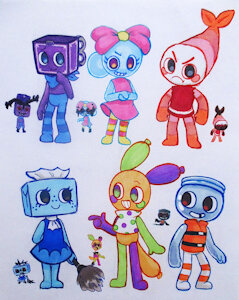 Toons by MoonWolfy
